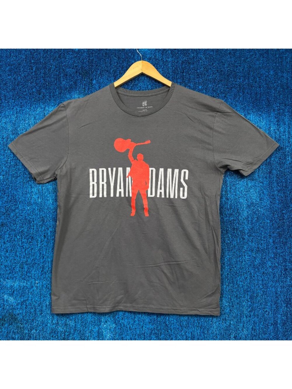 Bryan Adams Self Titled Graphic Tour T-Shirt Size Large